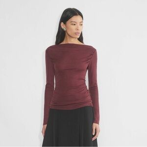 Aritzia Babaton Cadmus Longsleeve Shirt size M